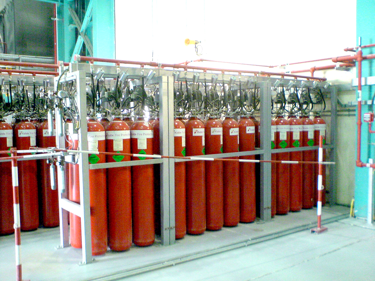 Co2 System Cylinder Bank